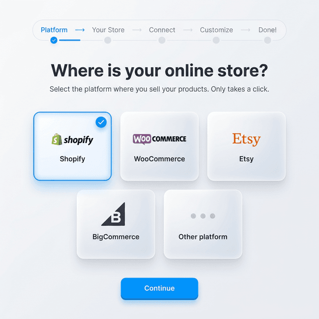 Selecciona tu plataforma